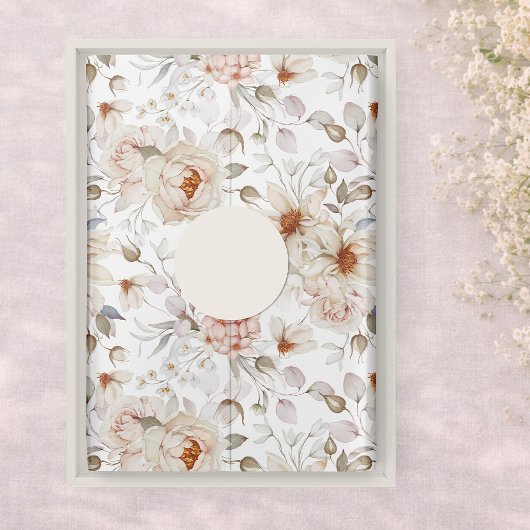 Papier Mousseline Les pivoines en fleurs