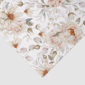 Papier Mousseline Les pivoines en fleurs (Détail)