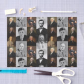 Papier Mousseline Les présidents américains, Hamilton et Franklin (Artisanat)