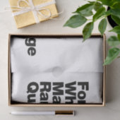 Papier Mousseline Les projets (Cadeau)