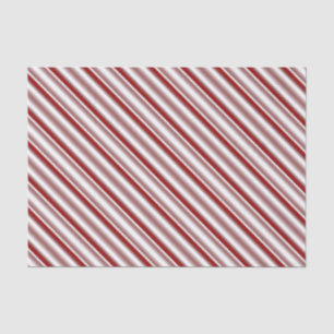 Papier Mousseline Les rayures rouges et blanches de sucre de canne