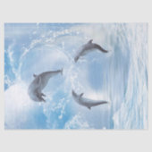 Papier Mousseline Les Rêves Des Dauphins (Recto)