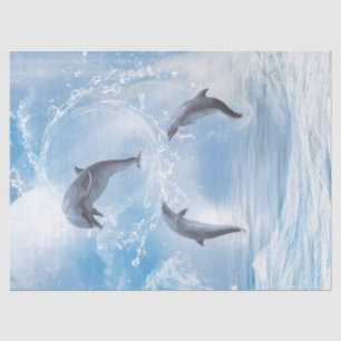 Papier Mousseline Les Rêves Des Dauphins