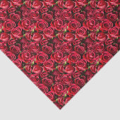Papier Mousseline Les Roses rouges de la Saint-Valentin (Détail)