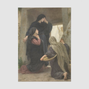 Papier Mousseline Les Saintes Femmes par William Bouguereau