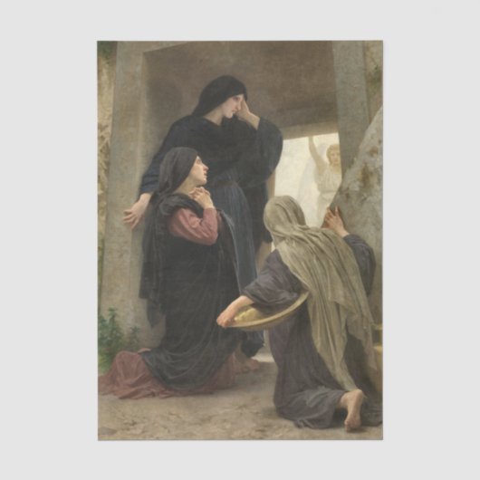 Papier Mousseline Les Saintes Femmes par William Bouguereau (Recto)