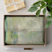 Papier Mousseline Les saules de Claude Monet (Cadeau)