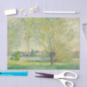 Papier Mousseline Les saules de Claude Monet (Artisanat)