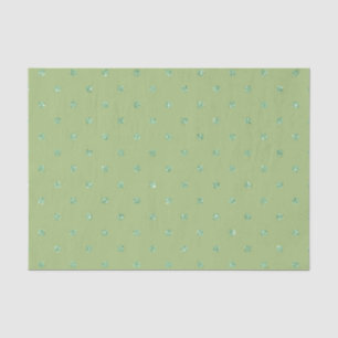 PAPIER MOUSSELINE LES TONS DE PARTIES SCINTILLANT IRLANDAISE VERTE R