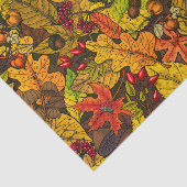 Papier Mousseline Les trésors d'automne (Détail)