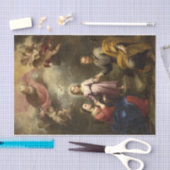 Papier Mousseline Les trinités célestes et terrestres de Murillo (Artisanat)