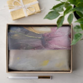 Papier Mousseline Les Tulipes Pastel et une découpage d'abeilles mie (Cadeau)