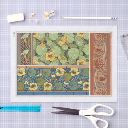 Papier Mousseline Les vignes d'ivoire (Artisanat)