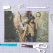 Papier Mousseline "Les voix" Angel Art de Gustave Moreau (Artisanat)