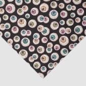 Papier Mousseline Les yeux d'Halloween (Détail)