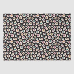 Papier Mousseline Les yeux d'Halloween