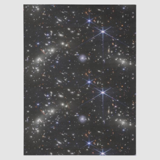 Papier Mousseline L'espace extra-atmosphérique Stars Galaxies Systèm (Recto)