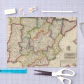 Papier Mousseline L'Espagne et le Portugal 19 (Artisanat)