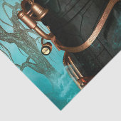 Papier Mousseline L'esprit du steampunk (Détail)