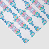 Papier Mousseline Let It Snow Happy Snowman (Détail)