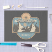 Papier Mousseline Let the adventure begin (Artisanat)