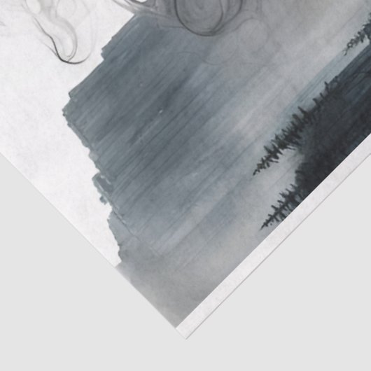 Papier Mousseline L'étalon de Decoupage Central (Détail)