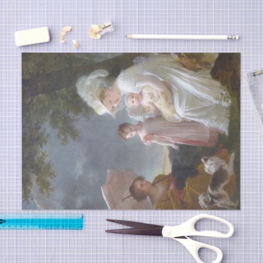 Papier Mousseline L'été par Marguerite Gerard