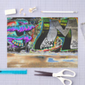 Papier Mousseline LETTRE Graffiti Urban Street Wall Art (Artisanat)