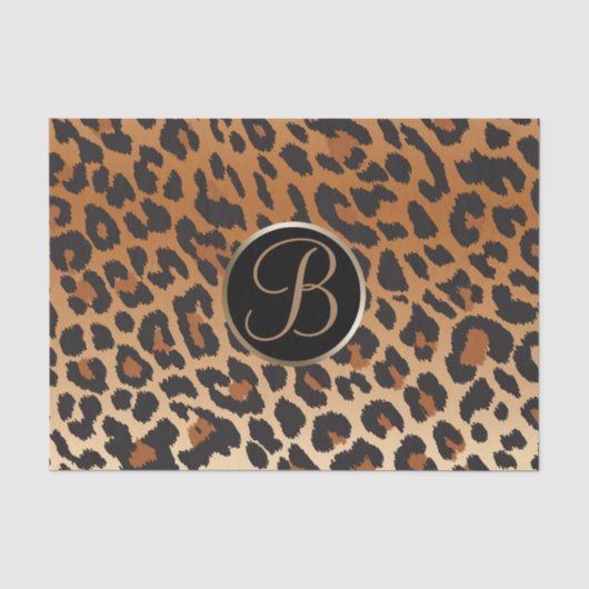 Papier Mousseline Lettre initiale de monogramme de tache d'impressio (Recto)