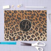 Papier Mousseline Lettre initiale de monogramme de tache d'impressio (Artisanat)