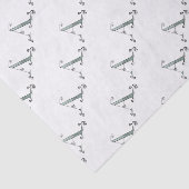 Papier Mousseline Lettre magique A de conception élégante de (Détail)