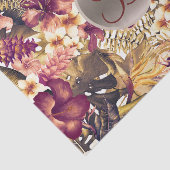 Papier Mousseline LETTRE MONOGRAPHIQUE D'OR D'Hawaï (Détail)