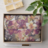 Papier Mousseline LETTRE MONOGRAPHIQUE D'OR D'Hawaï (Cadeau)