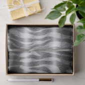 PAPIER MOUSSELINE LETTRE MONOGRAPHIQUE INITIALE GREFFRE NOIR IMPRIME (Cadeau)