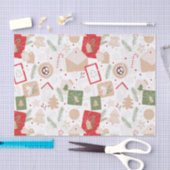 Papier Mousseline Lettres de Noël (Artisanat)