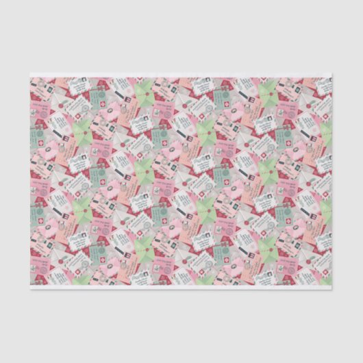 Papier Mousseline Lettres De Noël À Père Noël Du Monde Entier (Recto)