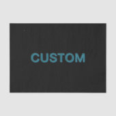 Papier Mousseline Lettres éditées modifiables avec ombre portée (Recto)