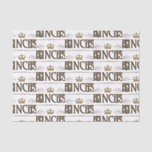 Papier Mousseline Lettres PRINCESS - Elégant Rich Royal