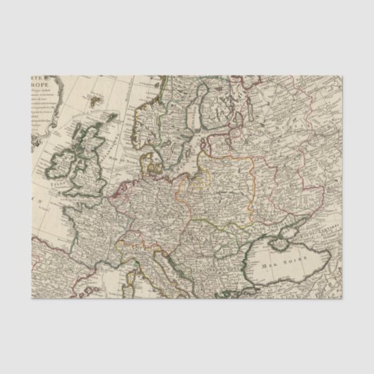 Papier Mousseline L'Europe 11 (Recto)