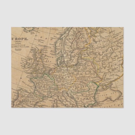 Papier Mousseline L'Europe 22 (Recto)