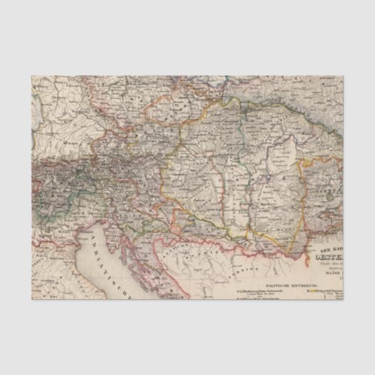Papier Mousseline L'Europe centrale (Recto)