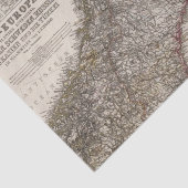 Papier Mousseline L'Europe de l'Est, Norvège (Détail)