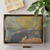 Papier Mousseline L'Eventail (Le ventilateur) par Eugene Grasset (Cadeau)