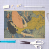 Papier Mousseline L'Eventail (Le ventilateur) par Eugene Grasset (Artisanat)