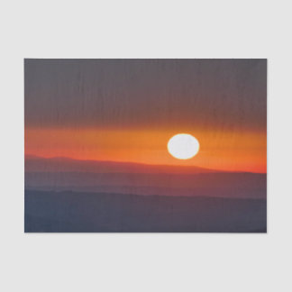 Papier Mousseline Lever de soleil en Dordogne