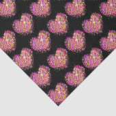 Papier Mousseline Lèvres Colorées Avec Amour & Baisers (Détail)