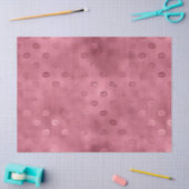 Papier Mousseline Lèvres rouges brillantes (Artisanat)