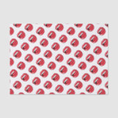 Papier Mousseline Lèvres Rouges Drôles  (Recto)