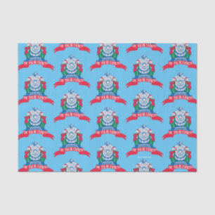 Papier Mousseline L'Express polaire   Elfes debout En Train