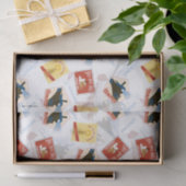 Papier Mousseline L'Express polaire | Motif d'autocollant rétro (Cadeau)